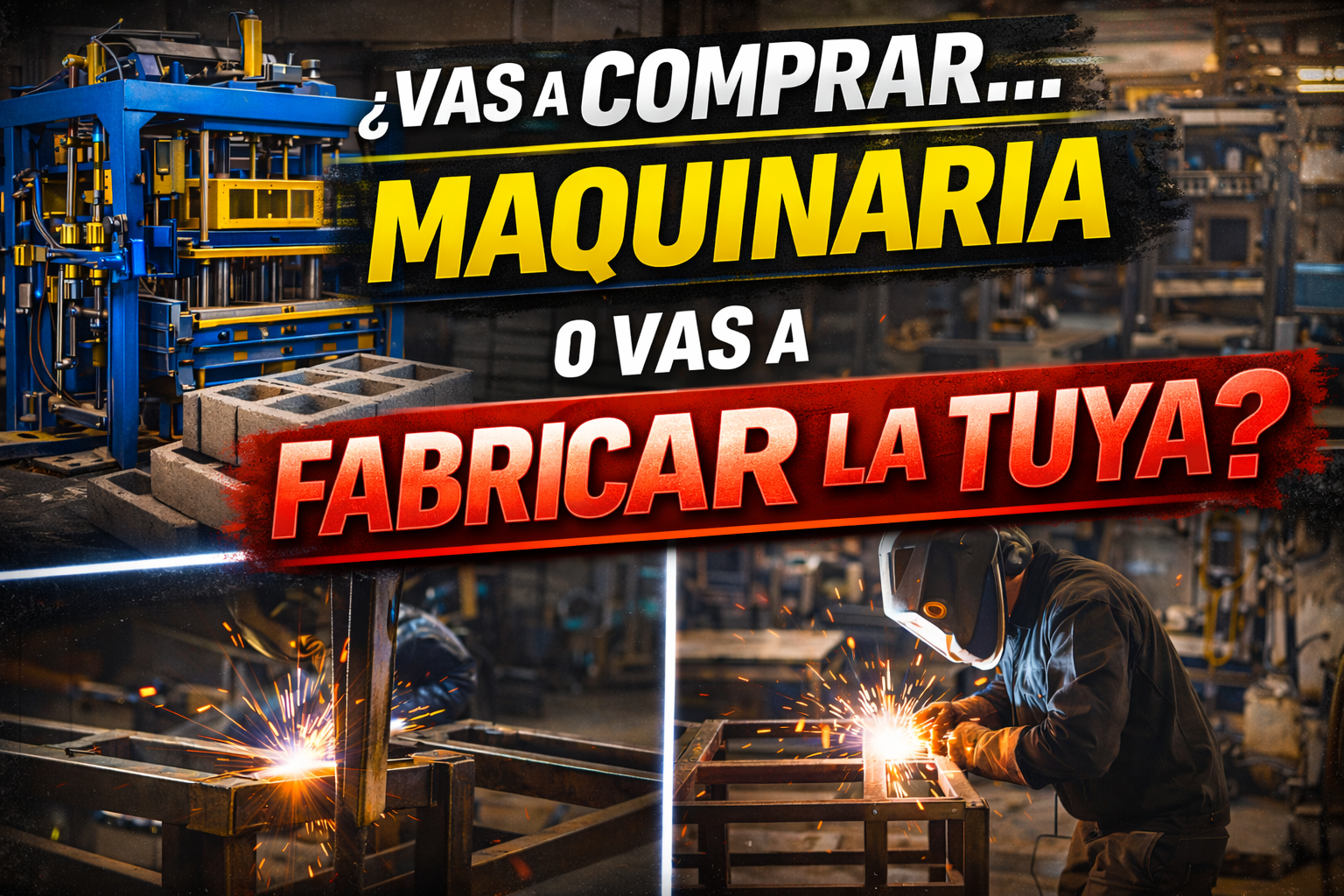 Maquins bloqueras, fabrica tus maquinas bloqueras